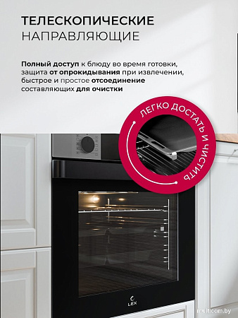 Электрический духовой шкаф LEX EDP 610 IX Wide Series
