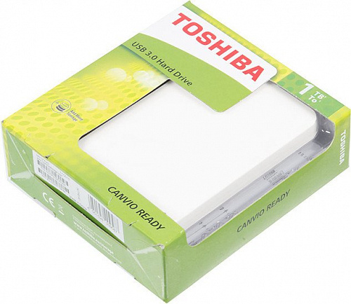 Внешний жесткий диск Toshiba Canvio Ready 2TB White [HDTP220EW3CA]