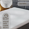 Защитный наматрасник Luxsonia Double Jersey 200x200x20 (белый)