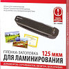 Пленка для ламинирования BRAUBERG Brauberg А6 125 мкм 100 шт 530806 (глянцевый, прозрачный)