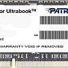 Оперативная память Patriot Memory for Ultrabook 4GB DDR3 SO-DIMM PC3-12800 (PSD34G1600L81S)