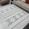 Ковер для жилой комнаты Radjab Carpet Поло Прямоугольник PL 273 12466RK (1.2x1.8, Cream Grey)