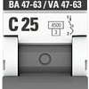EKF ВА 47-63 1P 25А (C) 4.5kA PROxima mcb4763-1-25C-pro
