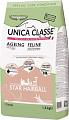 Сухой корм для кошек Unica Classe Special Care Condition Ageing Feline Star Hairball Chicken 1.5 кг