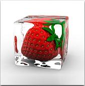 Картина Orlix Клубника GL-00014 30x30