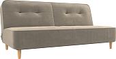 Диван Mebelico Портленд 108743 (БНП, микровельвет, бежевый)