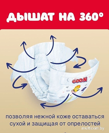 Goo.N Premium Soft 4 L 9-14 кг (52 шт)