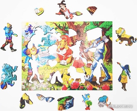 Мозаика/пазл Нескучные игры Страна сказок Волшебник Изумрудного города