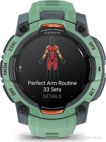 Умные часы Garmin Instinct 3 45 мм (зеленый)