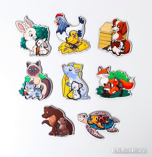 Развивающая игра Лесная мастерская Мамы и детеныши 5698332