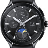 Умные часы Xiaomi Watch 2 Pro LTE (черный, с черным силиконовым ремешком, международная версия)