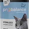 Корм для кошек Probalance Sterilized 85 г