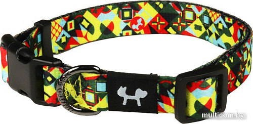 Ошейник United Pets Complete Me Collar (S, разноцветный рисунок)