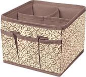 Коробка для хранения Prima House В-11 (коричнево-бежевый)