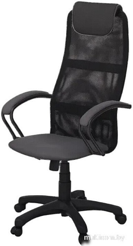 Офисный стул Mio Tesoro Эрнесто (серый/черный)