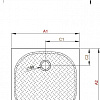 Душевой поддон Radaway Zantos C 90x90 [M3ZNC9090-06]