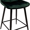 Стул AksHome Linx 86208 (темно-зеленый велюр G062-19/черный)
