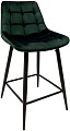 Стул AksHome Linx 86208 (темно-зеленый велюр G062-19/черный)