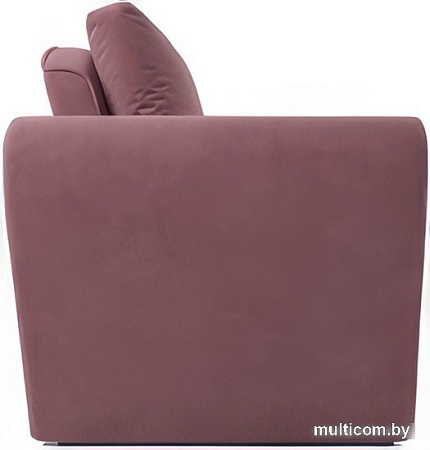 Кресло-кровать Мебель-АРС Квартет (велюр, пудра НВ-178 18)