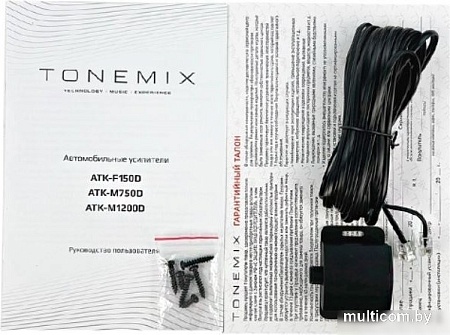 Автомобильный усилитель Tonemix ATK-M1200D