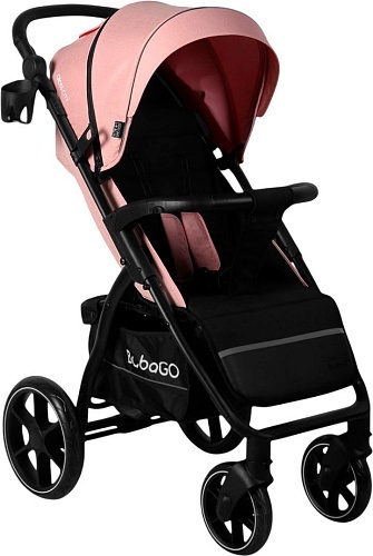 Коляска прогулочная «книга» Bubago Model Cross City BG 155-2 (розовый)