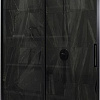 Душевая дверь MaybahGlass 195x150 MGD-1285-6 (графит/черный)