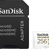 Карта памяти SanDisk microSDXC SDSQQVR-256G-GN6IA 256GB (с адаптером)