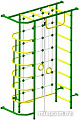 Детский спортивный комплекс Пионер 9 (зеленый/желтый)
