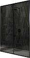 Душевая дверь MaybahGlass 195x150 MGD-1285-6 (графит/черный)