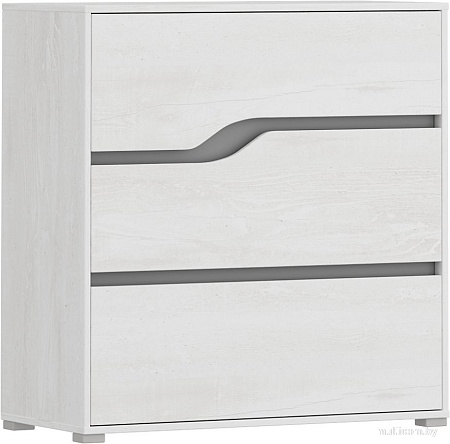 Комод Речицадрев Герда Р382.03 (сосна рокпорт лайт 543/титан)