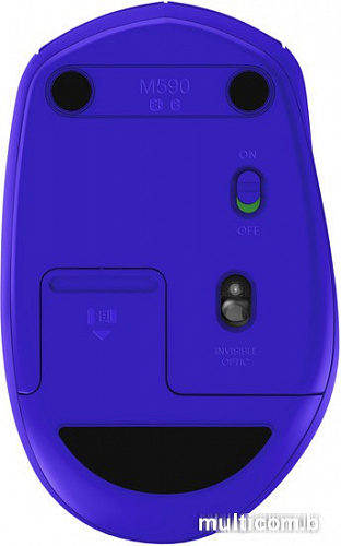 Мышь Logitech M590 Multi-Device Silent (красный) [910-005199]