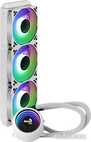 Жидкостное охлаждение для процессора AeroCool Mirage L360 (белый)