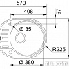 Кухонная мойка Franke PXL 611-57 [101.0443.085]