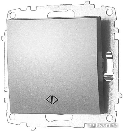 Выключатель перекрестный Elbi Zena-Vega 609-011000-214 (серебристый)