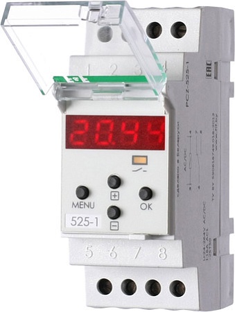 Реле времени Евроавтоматика F&F PCZ-525-1 EA02.002.011