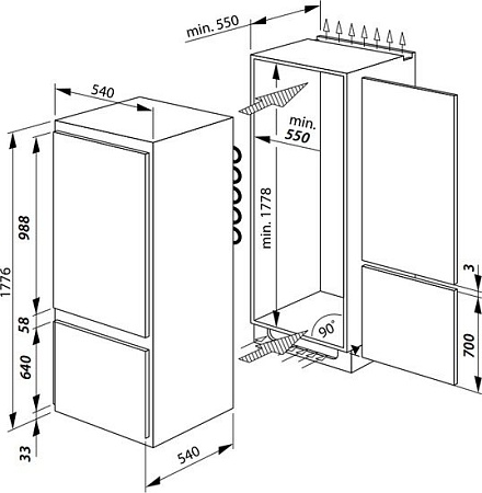 Холодильник Hansa BK316.3AA
