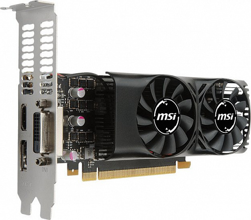 Видеокарта MSI Geforce GTX 1050 Ti 4GB GDDR5 [GTX 1050 TI 4GT LP]