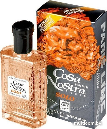 Paris Line Cosa Nostra Solo For Men EdT 100 мл