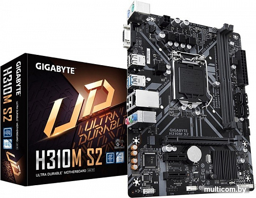 Материнская плата Gigabyte H310M S2 (rev. 1.1)