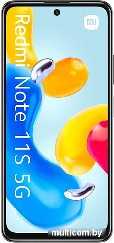 Смартфон Xiaomi Redmi Note 11S 5G 4GB/64GB международная версия (черный)