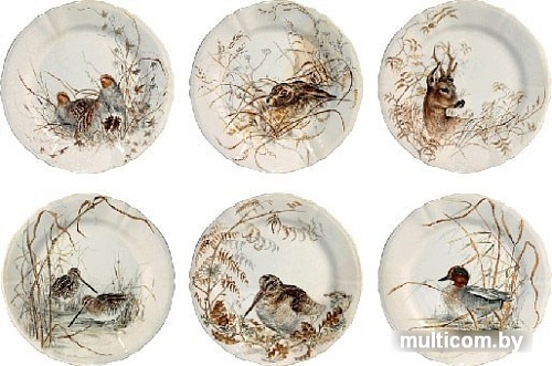 Набор обеденных тарелок Gien Sologne 1631B6AD26