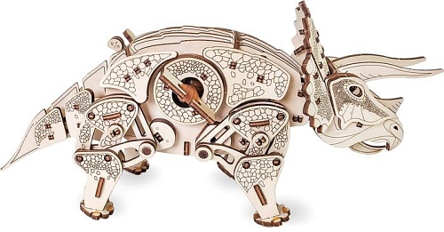 3Д-пазл Eco-Wood-Art Трицератопс
