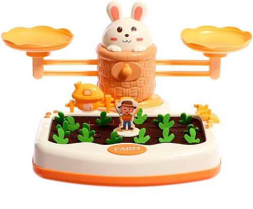 Развивающая игрушка Zabiaka Умные весы. Зайкин огород 9949278