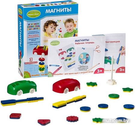 Набор для опытов Bondibon Науки с Буки Магниты ВВ3277