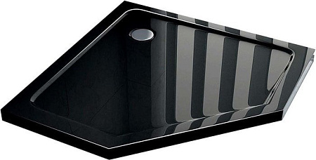 Душевой поддон Rea Diamond 90x90 (черный)