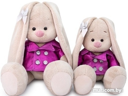 Классическая игрушка Зайка Ми в яркой курточке 18 см SidS-325