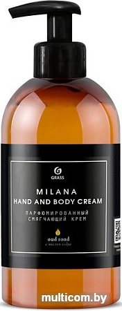 Grass Парфюмированный крем для рук и тела Milana Oud Rood 300 мл