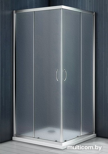 Душевой уголок Good Door Latte CR 100x100 (матовое стекло)