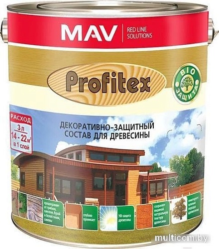 Пропитка MAV Профитекс 3 л (дуб)