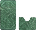Набор ковриков Gokyildiz Standart 0.5x0.8 CROSS-5540-DARK-GREEN